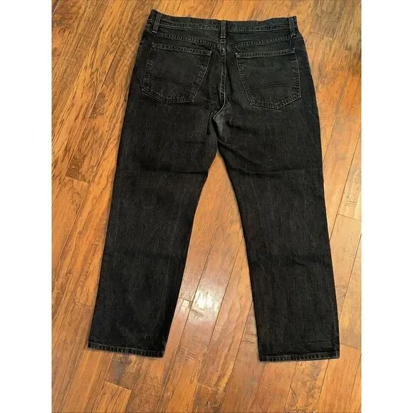 Arizona Men's Denim Jean Size 36X29,‎ Black, Straight Cut, Relaxed Fit (37-10) - Picture 5 of 8